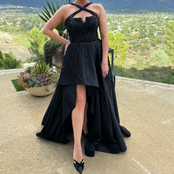 Tabja Black Evening Gown - Picture 1 of 4